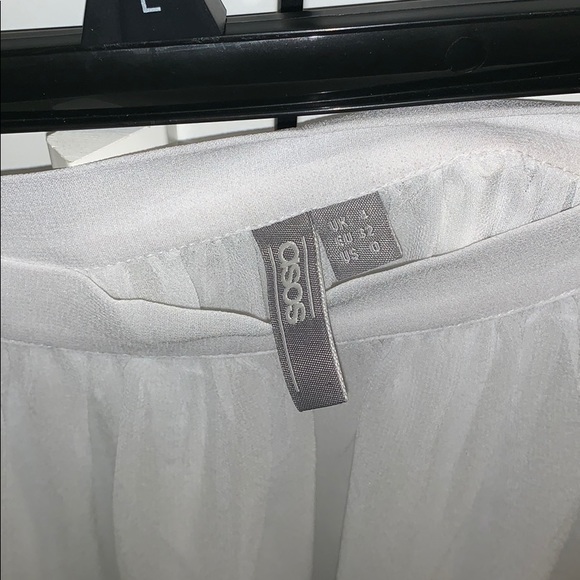 ASOS maxi chiffon beach sarong with tie - Picture 3 of 3